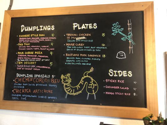 Menu photo 2 Dump City Dumplings Bend, OR