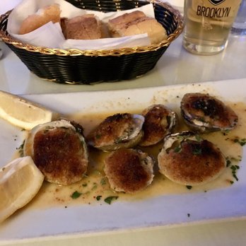 Willie's Steak House - Clams Oreganato with Lemon - Steakhouses Near Me - Bronx, New York Willie's Steak House - Clams Oreganato with Lemon - Steakhouses Near Me - Bronx, New York