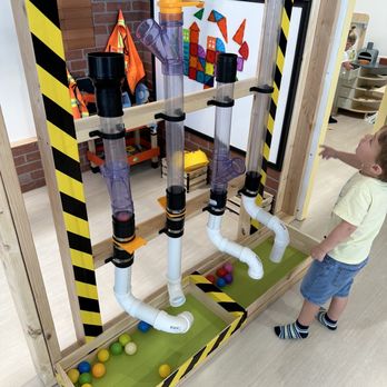 Chirpy's Play Cafe - a child playing with a construction set - Kids Activities Near Me - Papillion, Nebraska