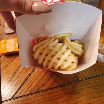 Chick-fil-A - I ordered large fries and I got a small wow - Fast Food Near Me - Rialto, California