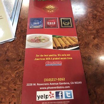 Pho Ever - Gardena - Menu - Vietnamese Near Me - Gardena, California