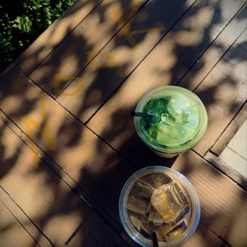 Nook Coffee Bar - The patio. The matcha and the healthy coffee - Coffee & Tea Near Me - Torrance, California