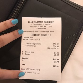 Blue Tijuana - Lunch for 2 - Mexican Near Me - College Point, New York Blue Tijuana - Lunch for 2 - Mexican Near Me - College Point, New York