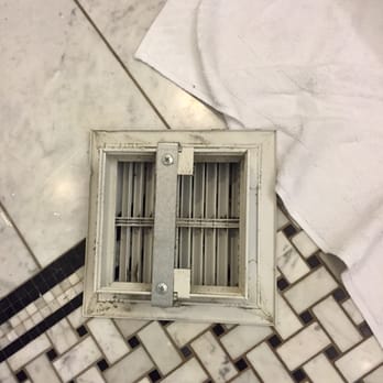 Refinery Hotel - #1107 bathroom - showing vent that fell from the ceiling and struck me. The manager joked about it after, no apologies. Unrefined - Hotels Near Me - New York, New York Refinery Hotel - #1107 bathroom - showing vent that fell from the ceiling and struck me. The manager joked about it after, no apologies. Unrefined - Hotels Near Me - New York, New York