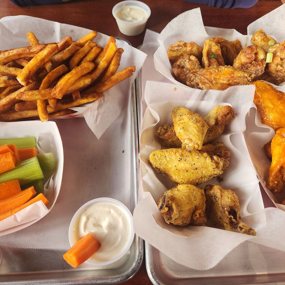 Fire Wings - 20pc Family Pack with Dragon, Lemon Pepper and Fire Wings - Chicken Wings Near Me - Reno, Nevada Fire Wings - 20pc Family Pack with Dragon, Lemon Pepper and Fire Wings - Chicken Wings Near Me - Reno, Nevada