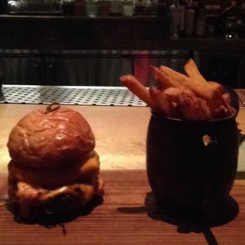 Midnight Rambler - Delicious burger and fries - New American Near Me - Dallas, Texas