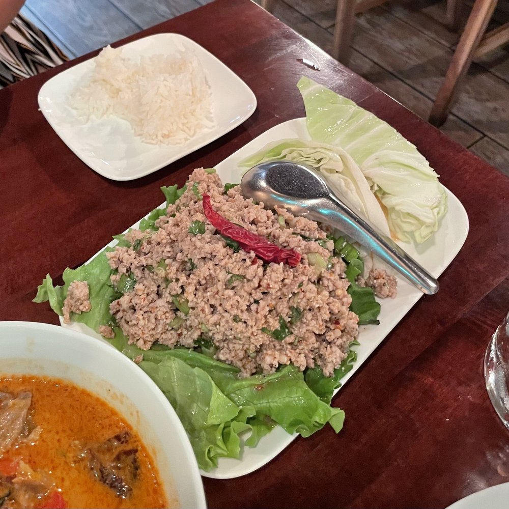 Ros Niyom Thai - Larb Salad ($9.25) - Thai Near Me - Round Rock, Texas Ros Niyom Thai - Larb Salad ($9.25) - Thai Near Me - Round Rock, Texas