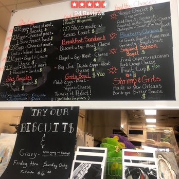Simple Joe Cafe - Chalk board menu - Cafes Near Me - Baton Rouge, Louisiana Simple Joe Cafe - Chalk board menu - Cafes Near Me - Baton Rouge, Louisiana