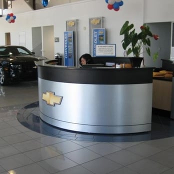 My Chevrolet - The receptionist desk is a great place to start to get around the dealership. - Auto Repair Near Me - Salinas, California