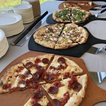 Sleight of Hand Pizza - Bees Knees! Pepperoni Ricotta Red Pepper Flakes and honey! - Pizza Near Me - Soquel , California Sleight of Hand Pizza - Bees Knees! Pepperoni Ricotta Red Pepper Flakes and honey! - Pizza Near Me - Soquel , California