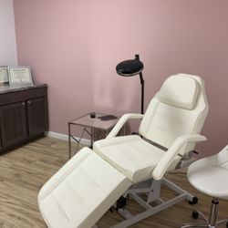 Victoria Aesthetics - Treatment room at new office 100 Clifton Corporate Parkway, Clifton Park NY 12065