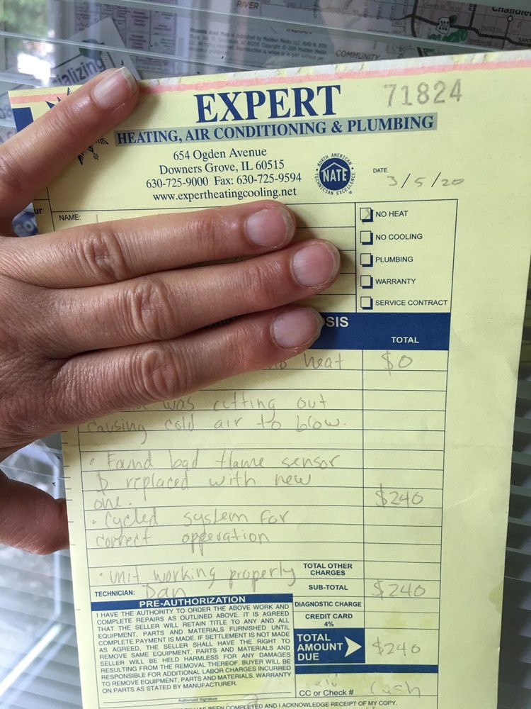 Slide of Expert Heating, Air & Plumbing