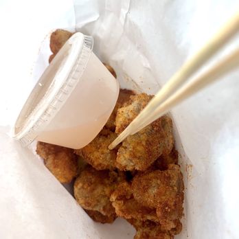 Cha For Tea - Popcorn chicken with sweet and sour sauce (medium spice) - Coffee & Tea Near Me - Irvine, California Cha For Tea - Popcorn chicken with sweet and sour sauce (medium spice) - Coffee & Tea Near Me - Irvine, California
