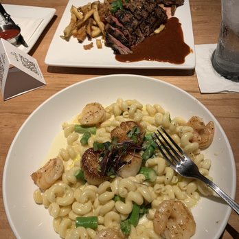 STIR - Steak Frites and Scallop & Shrimp white cheddar Mac & Cheese - Cocktail Bars Near Me - Chattanooga, Tennessee STIR - Steak Frites and Scallop & Shrimp white cheddar Mac & Cheese - Cocktail Bars Near Me - Chattanooga, Tennessee