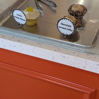 Frosted After Hours - One Lemon Cream Cheese and two Chocolate Caramel Toffee cupcakes remained when I arrived around 5:30 PM - Desserts Near Me - Long Beach, California Frosted After Hours - One Lemon Cream Cheese and two Chocolate Caramel Toffee cupcakes remained when I arrived around 5:30 PM - Desserts Near Me - Long Beach, California