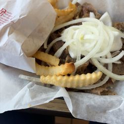 Sammies - Gyros and fries meal