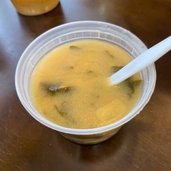 Kyoto Sushi & Teppanyaki - Miso soup was way too salty