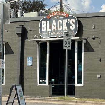 Black's Barbecue Austin - Outside - Barbeque Near Me - Austin, Texas
