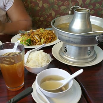Thai Cafe - My wife's beef chow mein and vegetable soup, with a side of white rice! Super good! - Thai Near Me - Lancaster, California Thai Cafe - My wife's beef chow mein and vegetable soup, with a side of white rice! Super good! - Thai Near Me - Lancaster, California