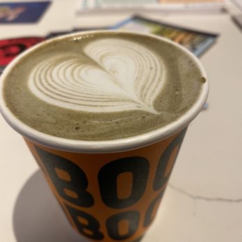 Boon Boona Coffee - Hojicha latte - Coffee Roasteries Near Me - Renton, Washington Boon Boona Coffee - Hojicha latte - Coffee Roasteries Near Me - Renton, Washington
