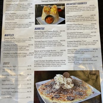 Chicken Charlie's Table - Brunch menu - American Near Me - San Diego, California