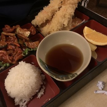 Ume Sushi - Spicy Chicken Charbroiled Tempura 2 Item Bento - Sushi Bars Near Me - Pleasanton, California Ume Sushi - Spicy Chicken Charbroiled Tempura 2 Item Bento - Sushi Bars Near Me - Pleasanton, California