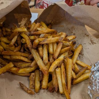 Five Guys - cajan fries - Burgers Near Me - Redding, California Five Guys - cajan fries - Burgers Near Me - Redding, California
