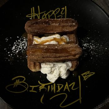 Drift on Mill - Nice presentation for the birthday guy! - Cocktail Bars Near Me - Bristol, Pennsylvania