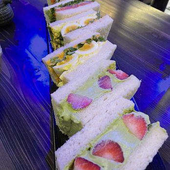Yokocho - Spicy tuna, egg salad, and strawberry matcha sandwiches - Cocktail Bars Near Me - Chicago, Illinois