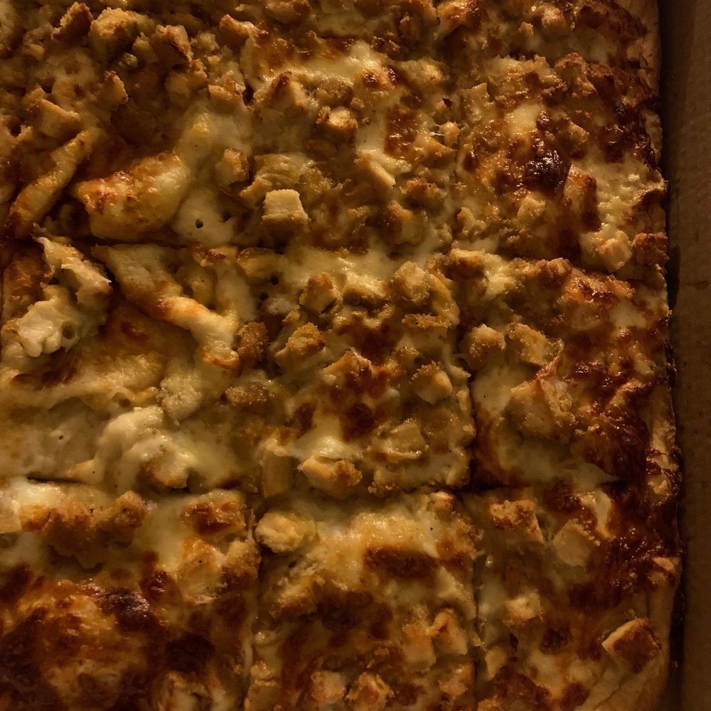 a pizza in a pizza box a pizza in a pizza box