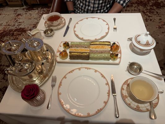 Afternoon Tea at The Savoy by null