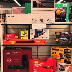 Verona Trading Post & Pawn Shop - Surround sounds, power tools, tool starter kit.