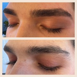 Demming Beauty Loft - This is the perfect example of needing to tame these babies but still keeping that natural full brow.