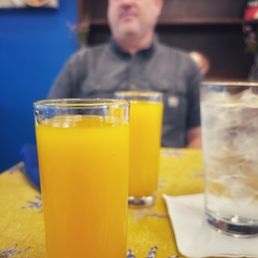 Fresh squeezed orange juice