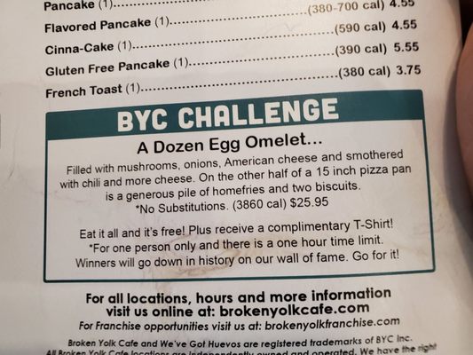 Menu photo 8 Broken Yolk Cafe Yuma, AZ