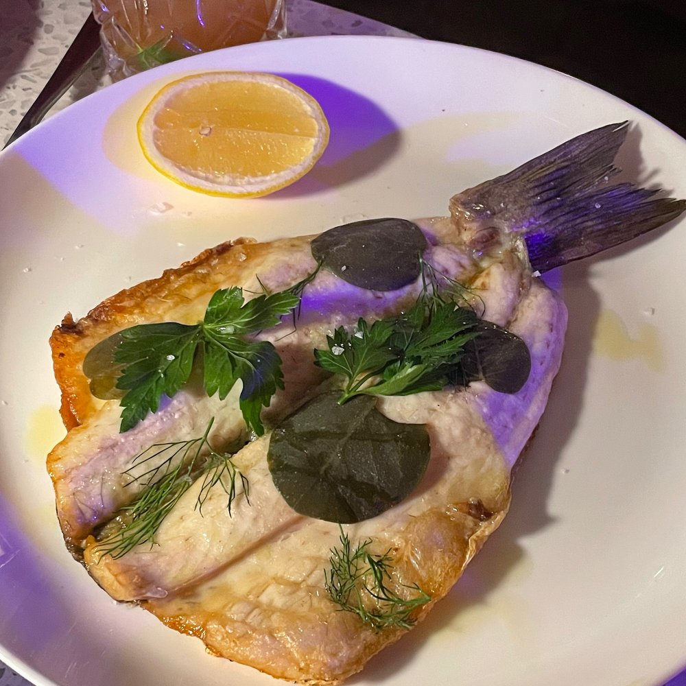 Sofia - $48 - Branzino. Sea Bass, Caper Leaf, Lemon - Italian Near Me - Toronto, Ontario Sofia - $48 - Branzino. Sea Bass, Caper Leaf, Lemon - Italian Near Me - Toronto, Ontario