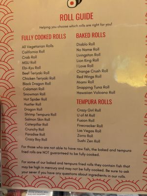 Menu photo 3 Sushi Zen Brighton, MI