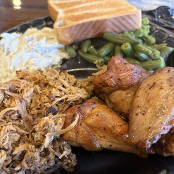 Wild Bill's BBQ - Smoked wings, pulled pork, loaded potato salad, and green beans - Barbeque Near Me - Wiggins, Mississippi Wild Bill's BBQ - Smoked wings, pulled pork, loaded potato salad, and green beans - Barbeque Near Me - Wiggins, Mississippi