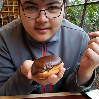 Top Pot Doughnuts - The Homie recreating a photo from over 10 years ago (12/16/17) - Bakeries Near Me - Seattle, Washington