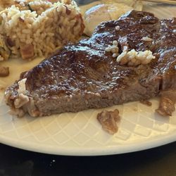 Makaha Valley Country Club - My well done paper thin steak