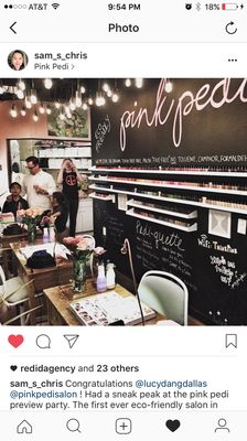 Pink Pedi Sylvan Avenue by null