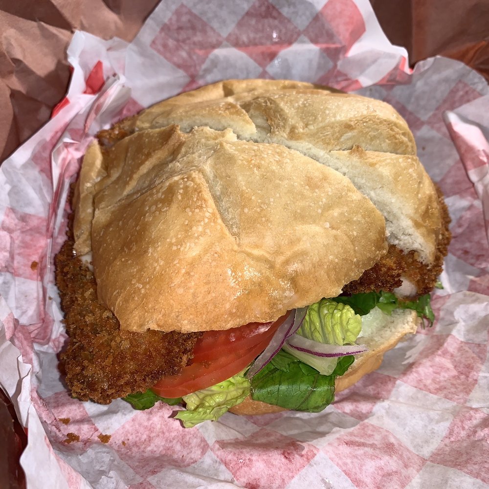 Four Kings - Pork Scnitzel Sandwich - Soup Near Me - Universal City, Texas