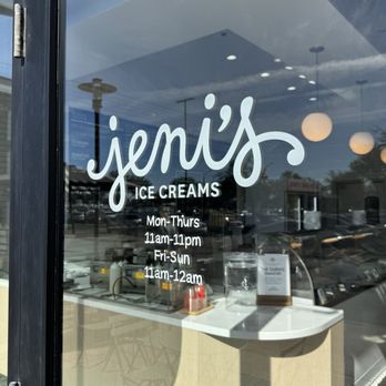 Jeni's Splendid Ice Creams - Window sign - Ice Cream & Frozen Yogurt Near Me - Gilbert, Arizona