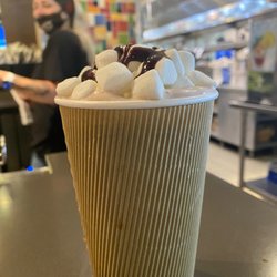 Chris @ The Docket - Look at all those marshmallows in my hot chocolate