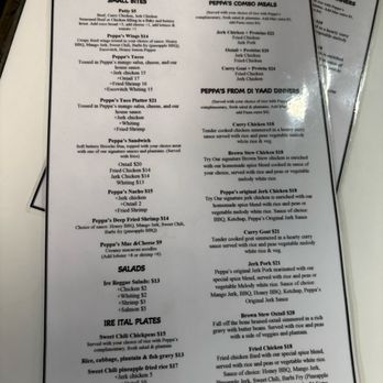 Peppa's Jerk Chicken - Menu as of 8/10/2025 - Caribbean Near Me - New York, New York Peppa's Jerk Chicken - Menu as of 8/10/2025 - Caribbean Near Me - New York, New York