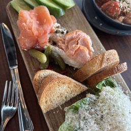 Salmon platter Salmon platter