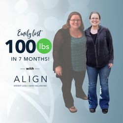 Align Weight Loss & Body Balancing - Greenville - Emily lost 100 pounds in 7 months!