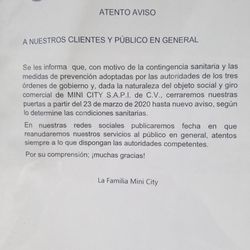 Mini City - Closed due to Covid 19 pandemic