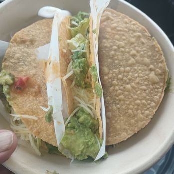 QDOBA Mexican Eats - 3 anemic tacos. - Mexican Near Me - Beloit, Wisconsin