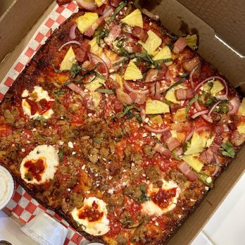 Ranch - Half #4 and half pineapple - Pizza Near Me - Portland, Oregon Ranch - Half #4 and half pineapple - Pizza Near Me - Portland, Oregon